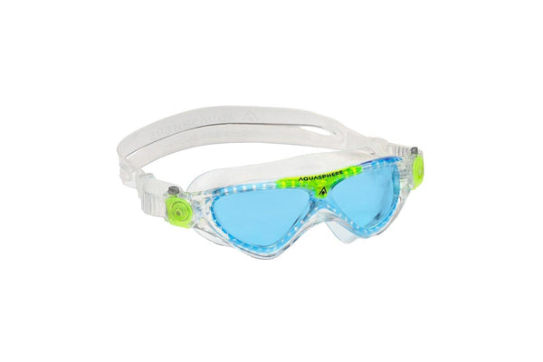 Aquasphere Childrens/Kids Vista Swimming Goggles (Clear/Green/Blue) (One Size)