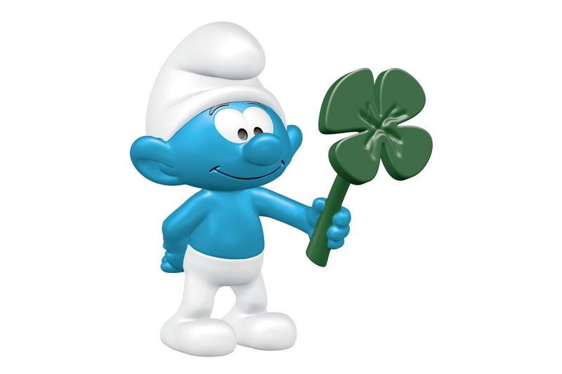 Schleich: Smurf with Clover Leaf