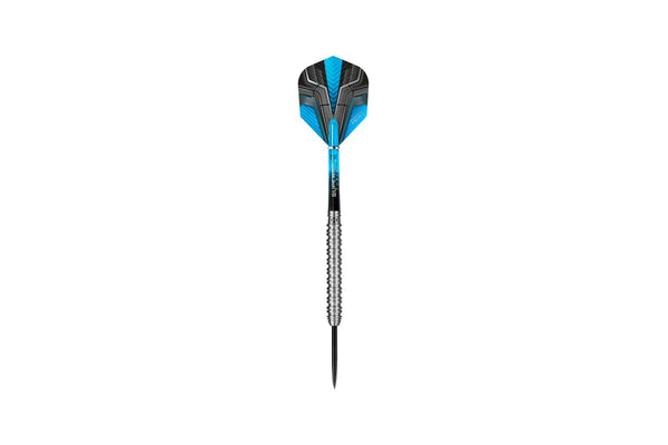 Harrows Revere Tungsten Darts (Silver/Black/Blue) (21g)