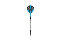 Harrows Revere Tungsten Darts (Silver/Black/Blue) (24g)