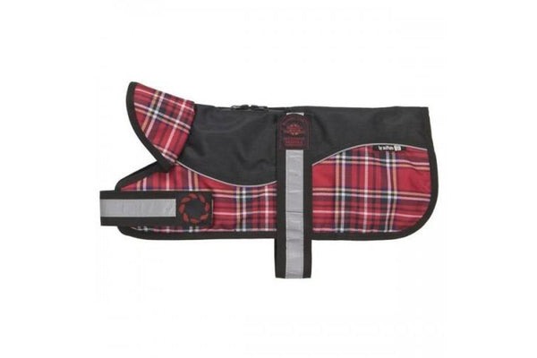 Outhwaite Reflective Padded Dog Harness (Tartan) (20cm)