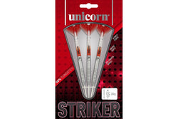 Unicorn Striker Tungsten Darts Set (Red/White) (25g)