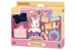 Sylvanian Families: Weekend Travel Set - Snow Rabbit Mother