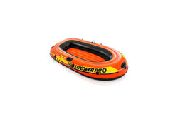 Intex Explorer Pro 200 Inflatable 196x102cm Boat Kids Water Outdoor Toy Orange