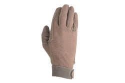 Hy5 Adults Cotton Pimple Palm Riding Gloves (Brown) (M)