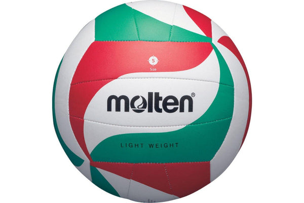 Molten V5M1800 Volleyball (Red/Green/White) (5)