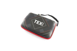 TEX Pro Throwing Darts Portable Protective Storage Carry Travel Case Black Red