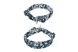 Floral Collar Saxony Blue 3Xl -