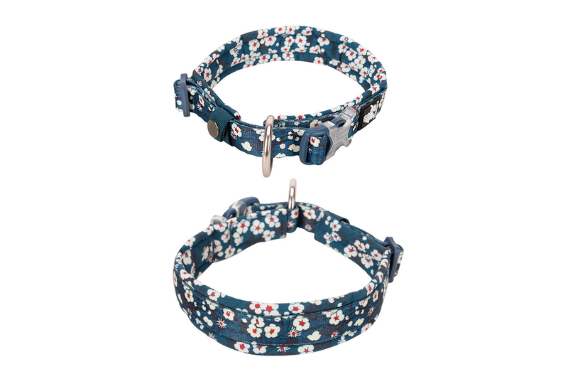 Floral Collar Saxony Blue 3Xl -