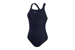 Speedo Womens/Ladies Medalist Eco Endurance+ One Piece Swimsuit (Navy) (10 UK)