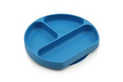 Bumkins: Silicone Grip Dish - Dark Blue