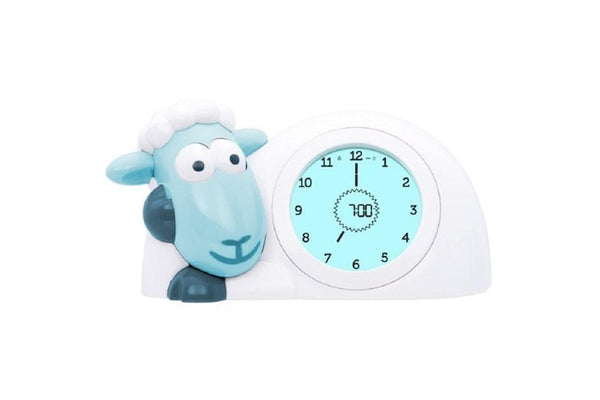 Zazu: Sam the Sheep Sleep Trainer Clock - Blue