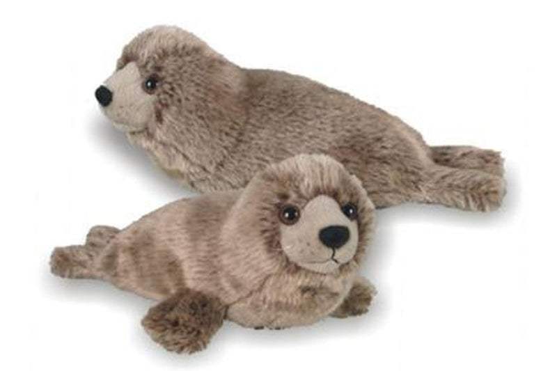 Silky Soft Grey Seal 25cm Plush