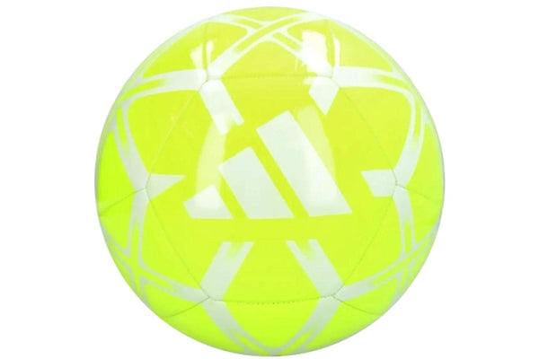 Adidas Starlancer Football Soccer Ball - Lucid Lemon / White - Size 3