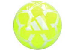 Adidas Starlancer Football Soccer Ball - Lucid Lemon / White - Size 5