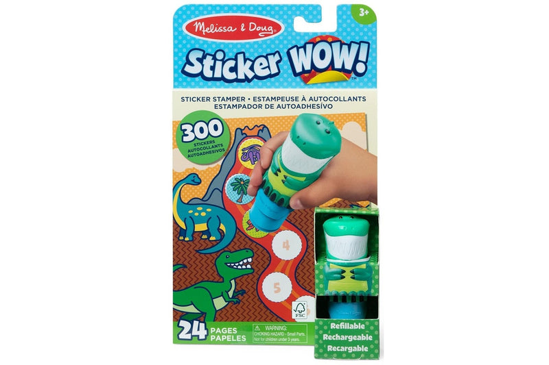 Melissa & Doug: Sticker WOW! Activity Pad Set - Dinosaur