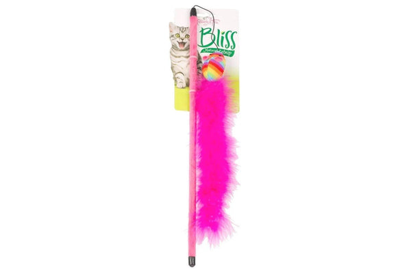 Trouble And Trix: Bliss Catnip Mouse Wand - Pink