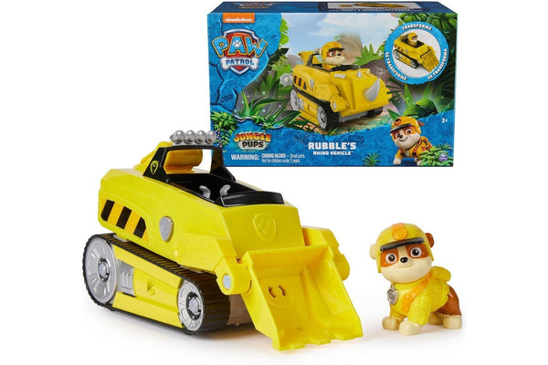 Paw Patrol: Jungle Pups - Rubble's Rhino Vehicle