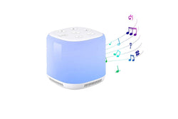 Portable White Noise Sound Machine for Baby Kids Adults Rechargeable Lullaby Machine with Night Light Sleeping Aid