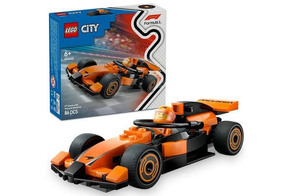 LEGO City: F1 Driver with McLaren Race Car Mini Vehicle - (60442)