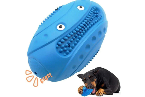 Durable Rubber Dog Chew Toy Non Toxic Squeaky Pet Toy