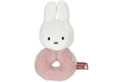 Miffy: Fluffy Ring Rattle - Pink