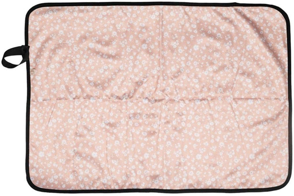 Nestling: Out & About Change Mat - Pink Ditsy