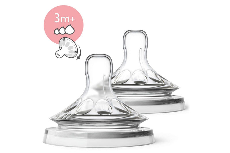 Avent: Natural Teat Variable Flow (2 Pack)