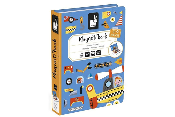 Janod: Racers Magneti'book