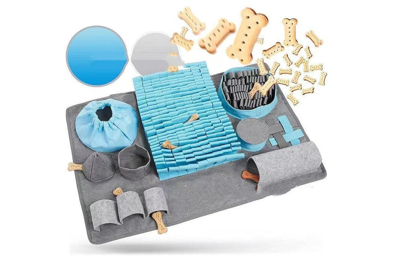 Pet Sniffing Pad To Find Food Tunnel Maze Training Blanket Dog Products Supplies -