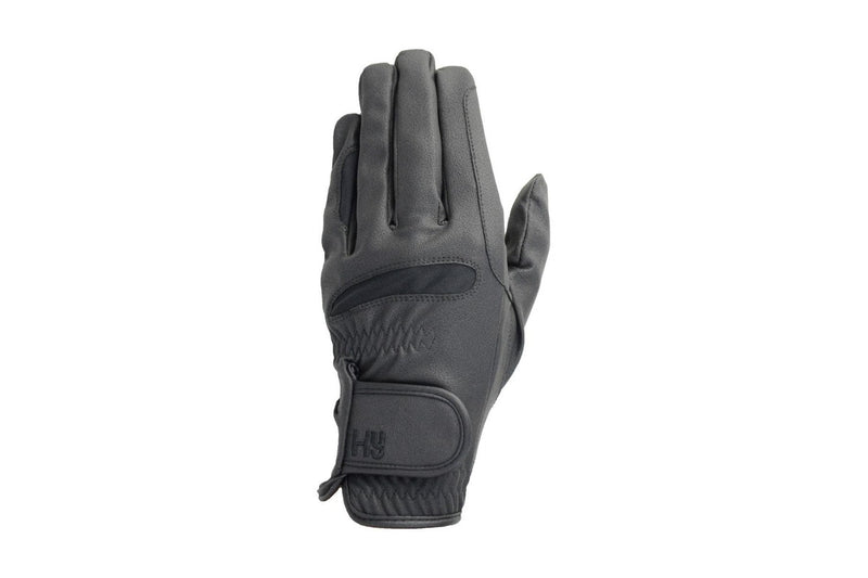 Hy5 Unisex Adults Lightweight Leather Riding Gloves (Black) (L)