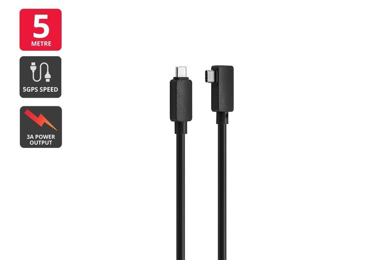 USB-C to USB-C Link Cable for Meta Oculus Quest 2/3/Pro and PC VR Gaming (5m)