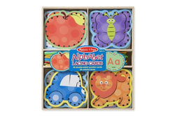 Melissa & Doug - Alphabet Lacing Cards