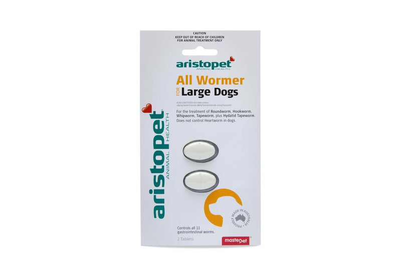 Aristopet: Allwormer Large Dog - 2pk