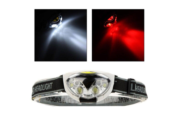 6 Led 1200 Lumens Outdoor Water Resistant Headlight - Standard