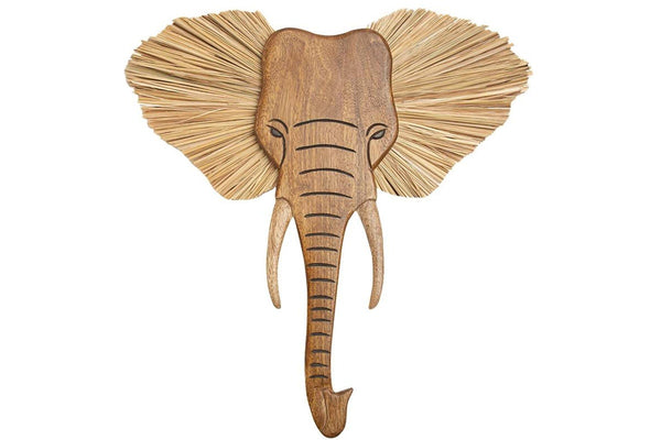 Crane Baby: Wooden Wall Decor - Elephant