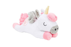 Manchester City FC Unicorn Plush Toy (White/Pink) (One Size)