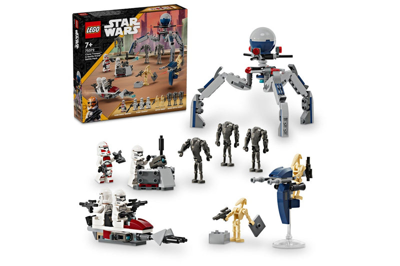 LEGO Star Wars: Clone Trooper & Battle Droid Battle Pack - (75372)