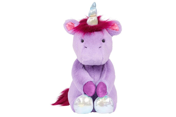 B. Happyhues Stuffed Plush - Unicorn (Purple)