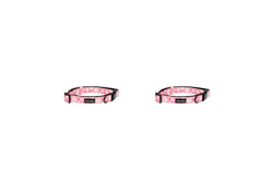 2x Splosh Frank Barker S Pink Daisies Dog Collar Adjustable Neck Strap 25-40cm