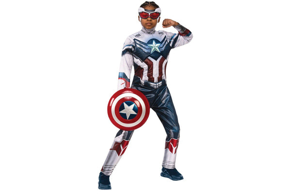 Marvel: Captain America - Deluxe Costume (Size: 6-8)