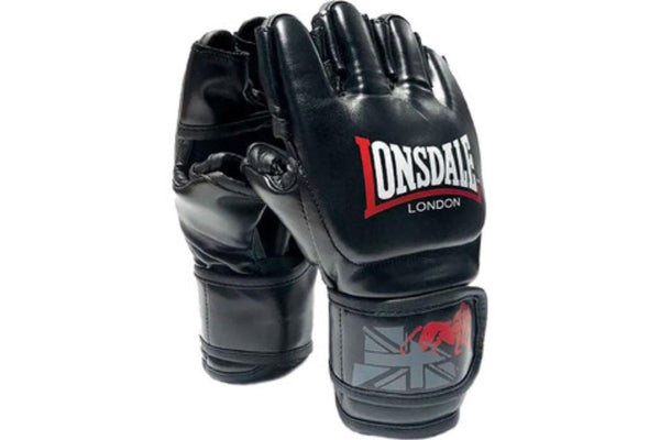 Lonsdale Ld Challenger Mma Training Gloves Boxing Gym Black