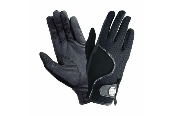 Coldstream Unisex Adult Swinton Combi Mesh Riding Gloves (Black) (M)