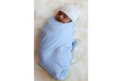 Snazzi Pants: Swaddle - Dusty Blue (120x120cm)