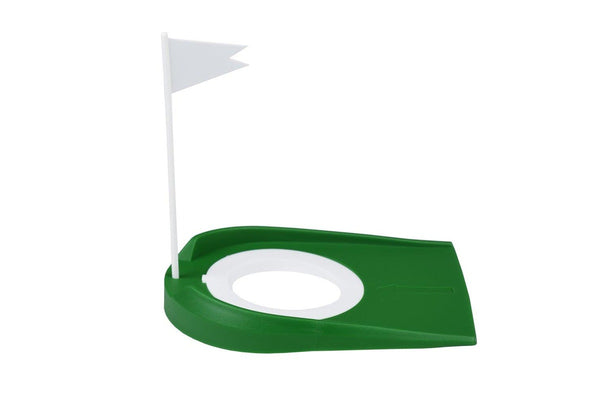 2Pcs Indoor Golf Putting Trainer With Hole Flag Putter Green Practice Aid Home Yard Outdoor Training Adjustable - Standard - Set Of 1