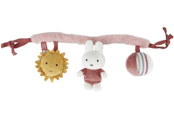 Miffy: Fluffy Car Seat Toy - Pink