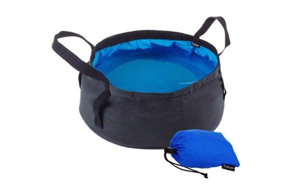 Travel Outdoor Supplies Portable Folding Basin Blue Orchid - Standard