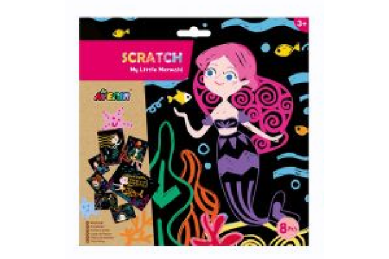 Avenir: Scratch Art Kit - My Little Mermaid