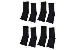 4 Pairs of Unisex Plantar Fasciitis Socks-Black