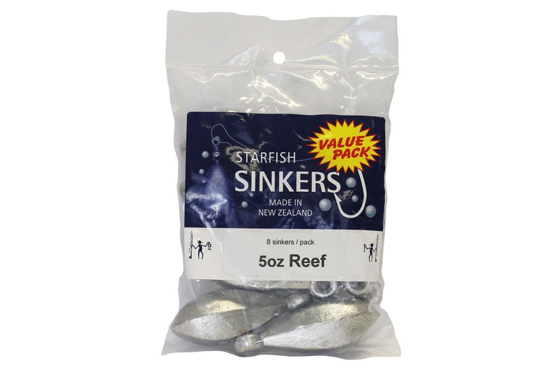 Starfish Reef Sinker Value Pack 5oz x 8